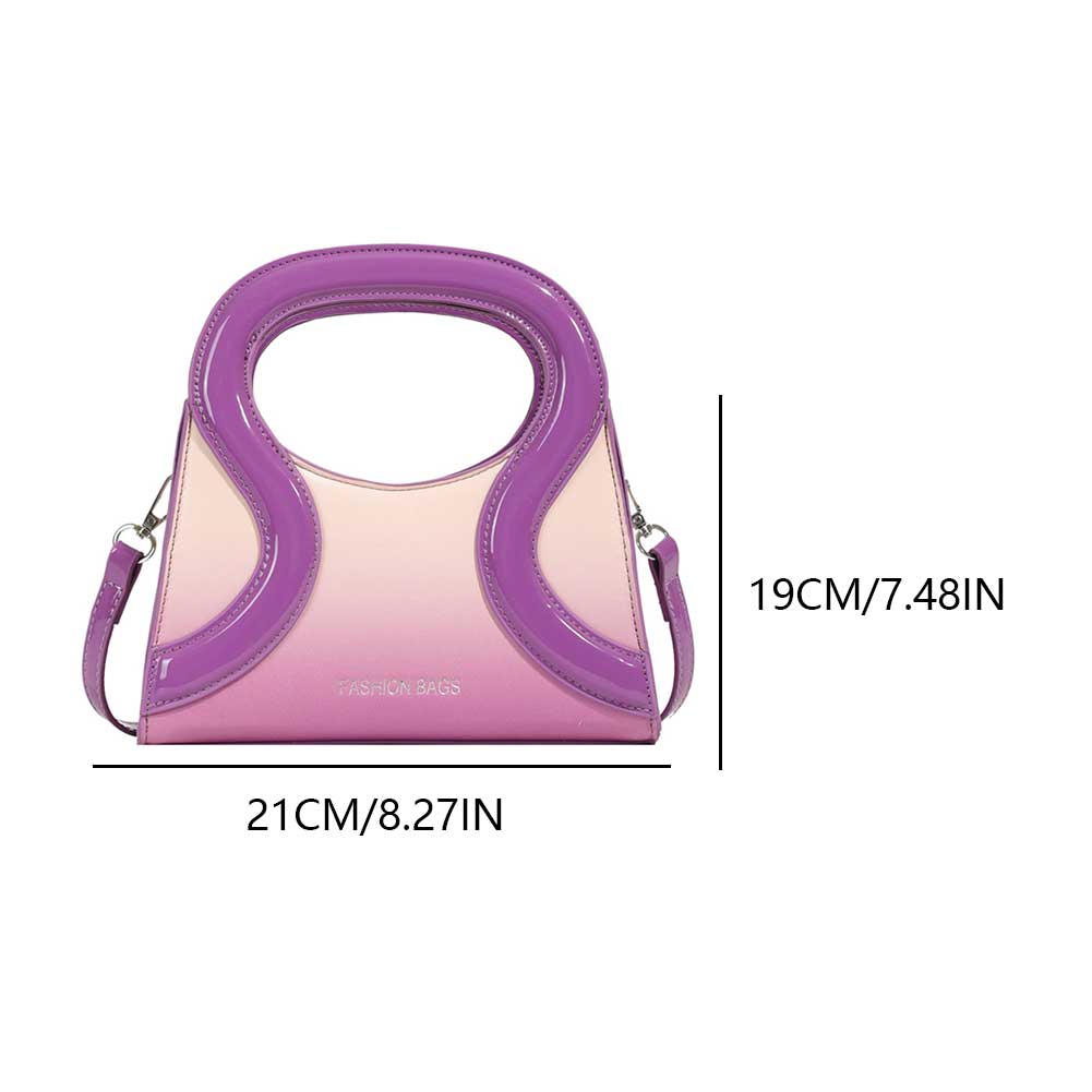 Women PU Fashion Shoulder Bag Large Capacity Simple Crossbody Bag Detachable Strap Elegant Designer Handbag Travel Sling Bag