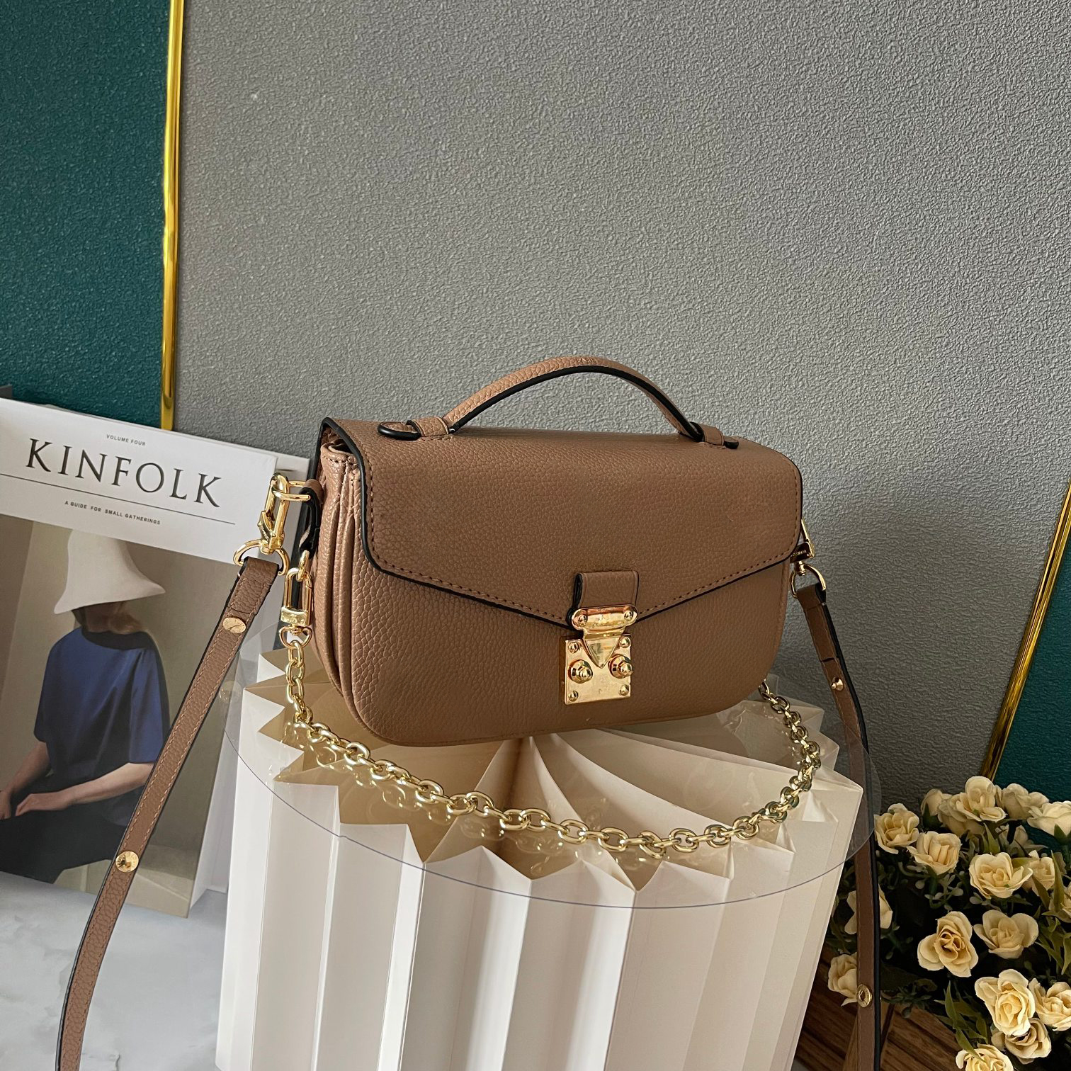 Bags Designer Women Bag Fashion Shoulder bag Women Tote Bag leather crossbody bag luxurys handbags leather hobo flap messenger bag M46279