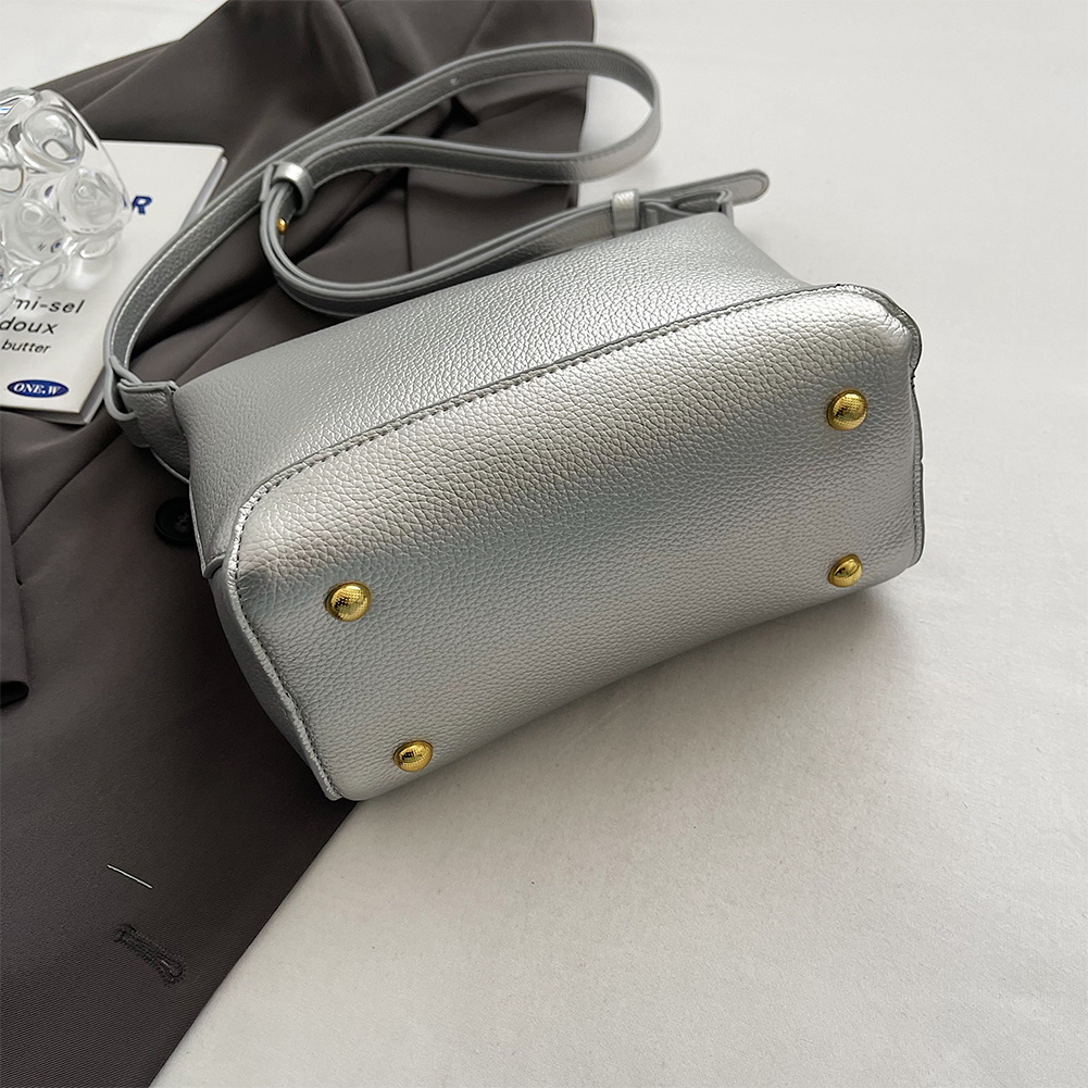 Women Shoulder Bag Adjustable Strap PU Leather Crossbody Bag Zipper Handbag Clutch Purse for Work Travel Shopping