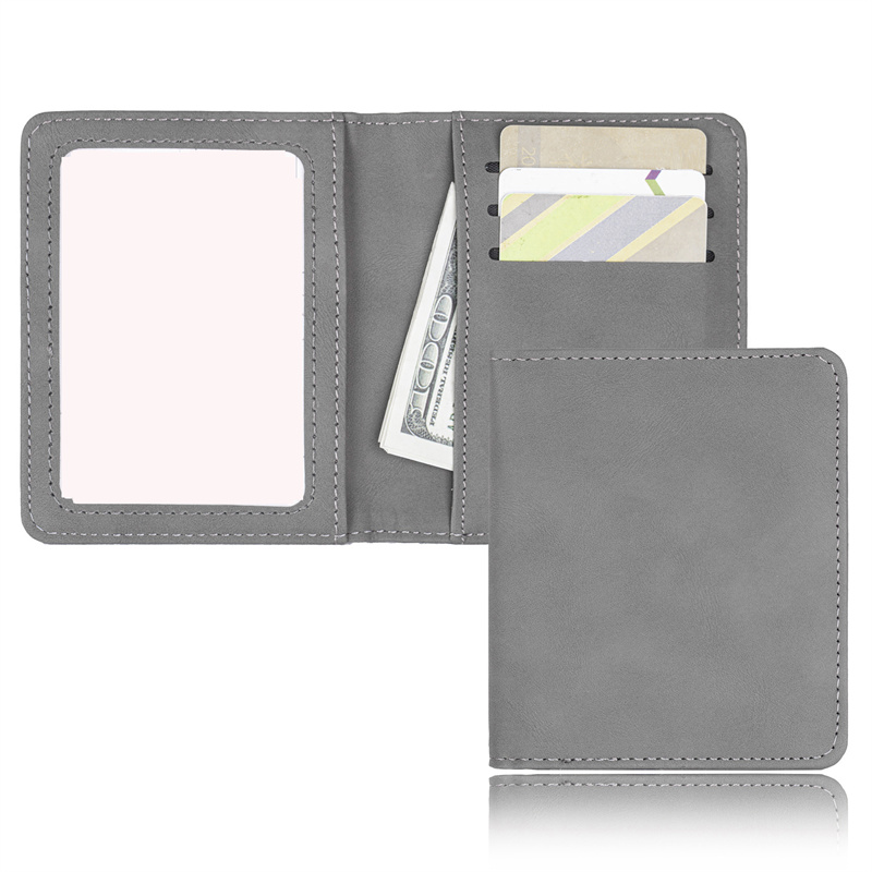 Mini Men Card Holder Wallets Zipper Coin Pocket Slim Magic Male Wallet Quality PU Leather Credit Bank Card Case Small Men Purses