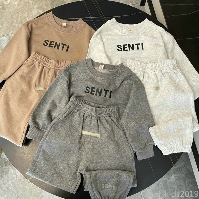 Toddler Clothing Sets Boy Sports Outfits Boys Casual Long Sleeve Tops Pants Spring Autumn Baby Designer Clothes Kids Tracksuits Suit Baby Clothes