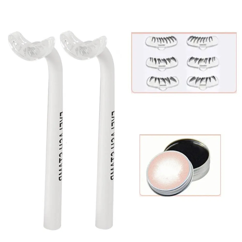 1 set of DIY false eyelash seal eye black stick reusable false eyelash seal simulation is convenient for beginners to print eyelashes 241107