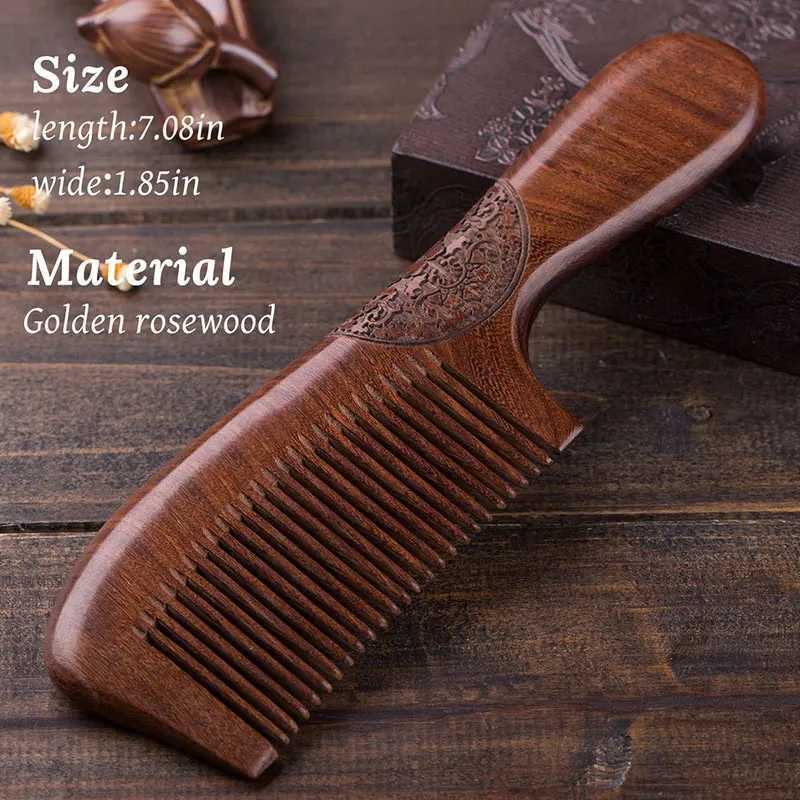 Home>Products>Black Gold Sandalwood>Ultra Narrow Fine Toothed Wooden Comb>Non Static Lice Beard Comb>Hair Styg W240813