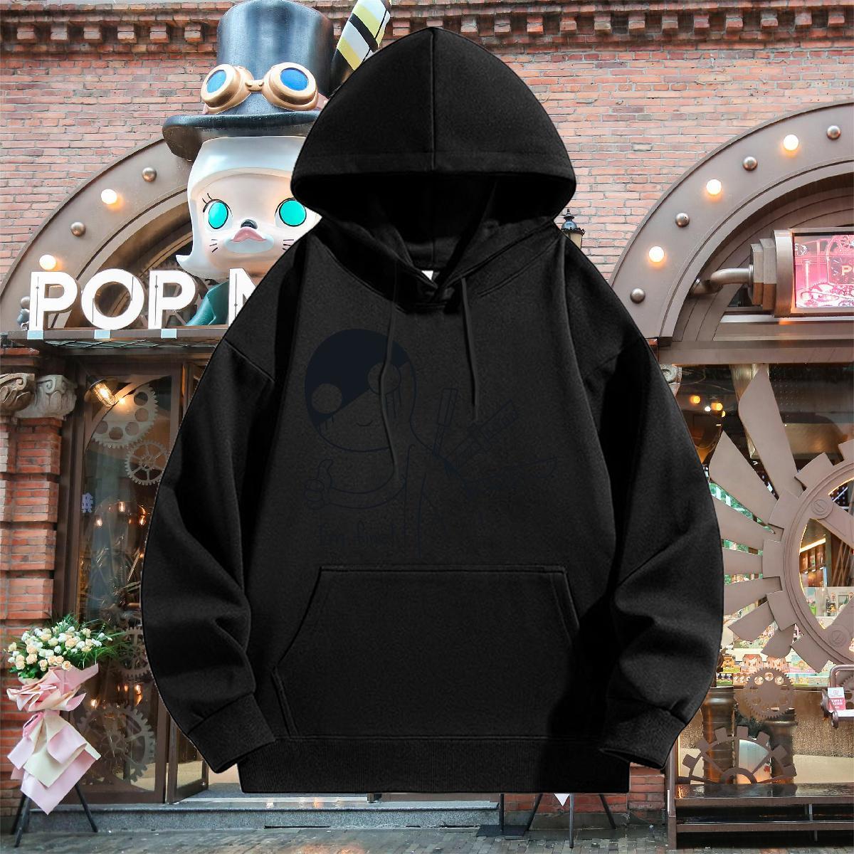 2024 New Unisex Sweatshirts Breathable Cool Design Hoodie for Man Woman Cartoon Printing S-3XL Clothes Street Wear Thick Plush
