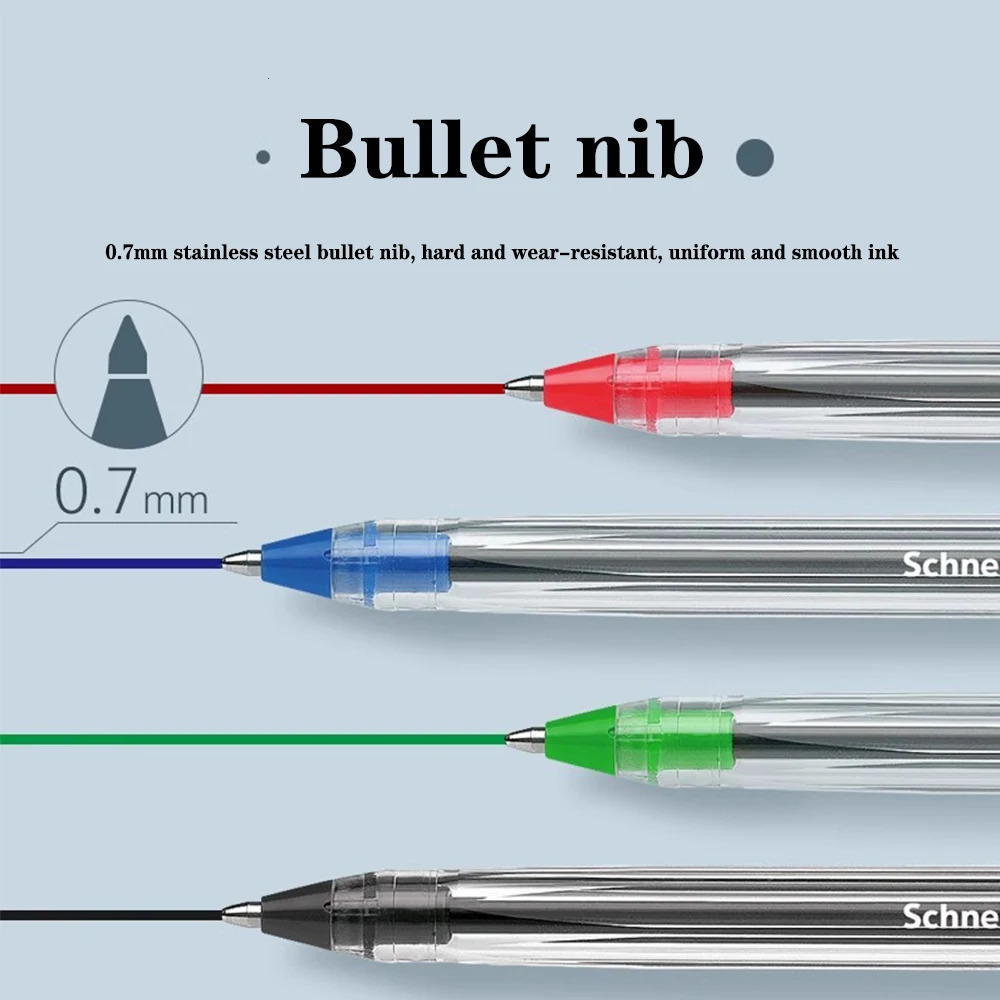 10 German Schneider Ballpoint pens 505M large capacity gel pens Office writing 0.7mm school stationery 241106
