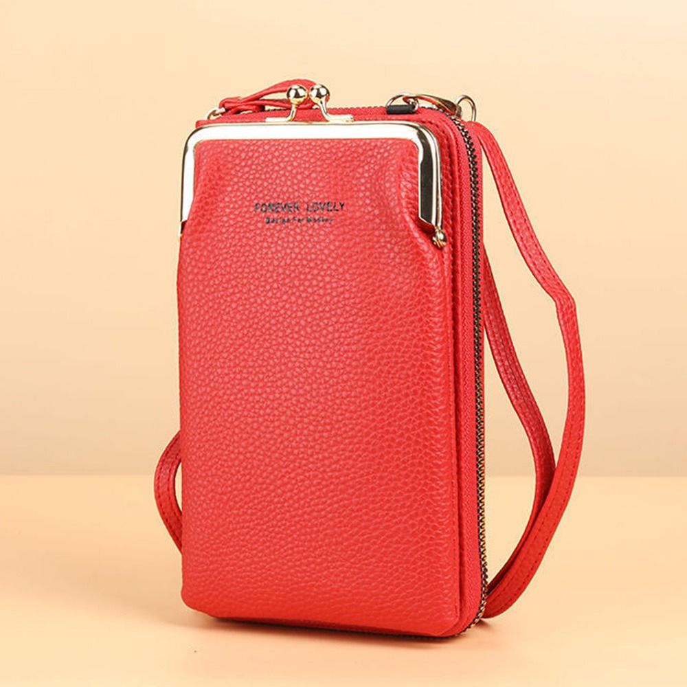 New Small Crossbody Bags Large Capacity PU Leather Shoulder Bags Fashion Handbags For Women Phone Purses