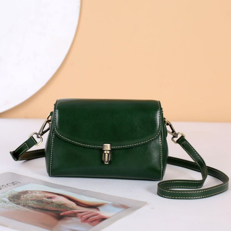New Popular Small Shoulder Lady Versatile Casual Square Bag Top Layer Cow Leather Crossbody Handbag for Women designer bag