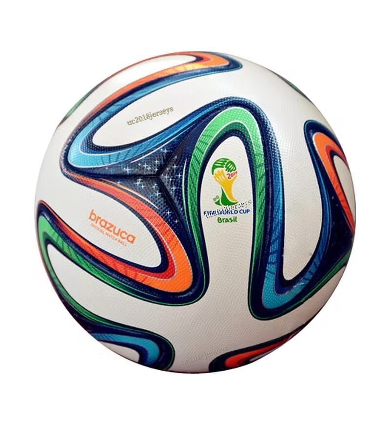 Retro Football 2014 Balls for the 2004 2006 World Cup Soccer Ball 02 06 10 12 14 18 Official Size 5 PU Material Wear Resistant Match Training Football Qatar Football