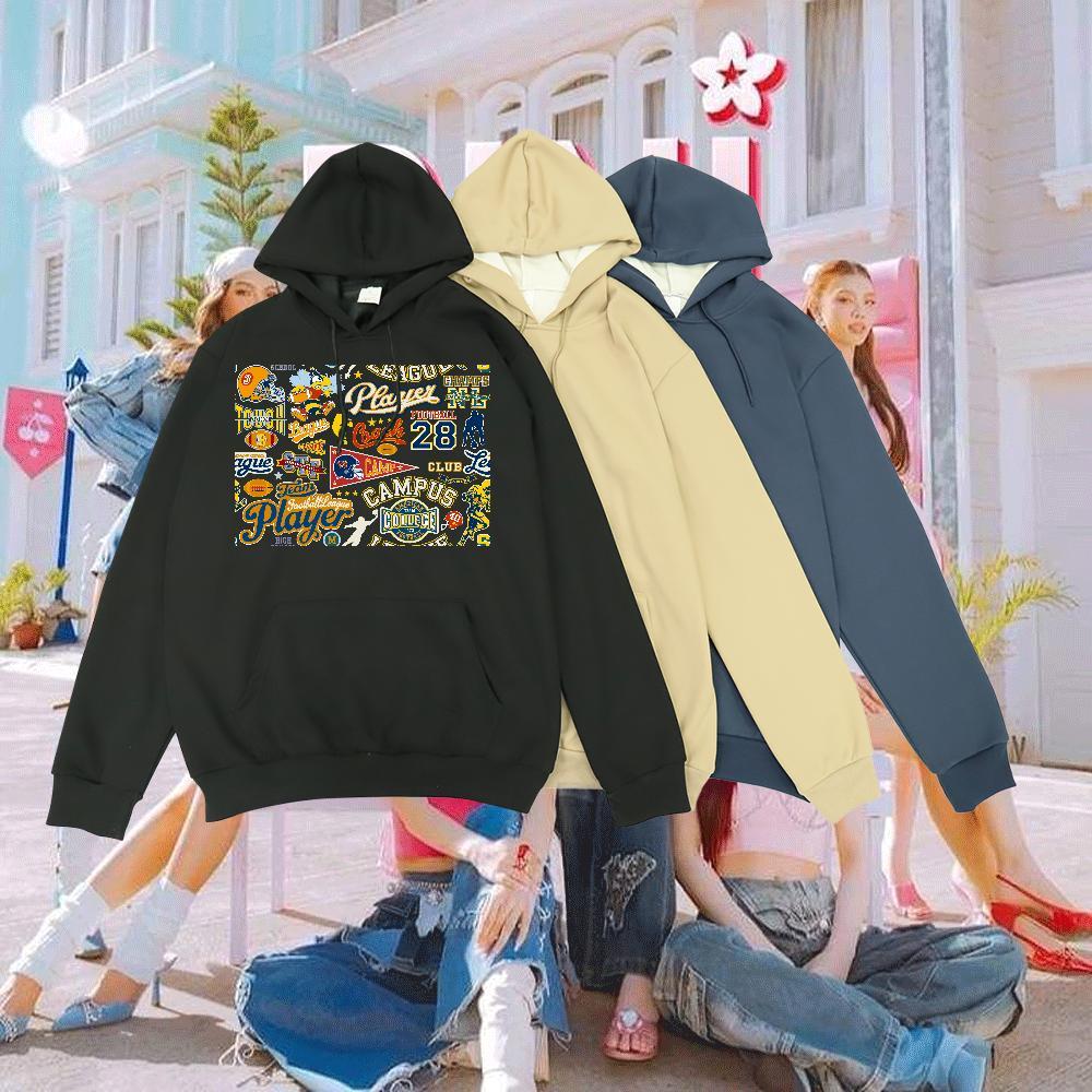 2024 Autumn Winter Hoodie Hooded Collar Long Sleeves Loose Men Tops Hoodie US/EU Size Tops Hoody Anime Printing Street 350g Cotton