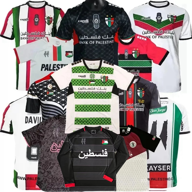 2023 2024 2025 CD Palestino Soccer Jerseys Chile CARRASCO CORNEJO SALAS DAVILA FARIAS home away 3rd 21 22 23 24 25 Palestine football shirt