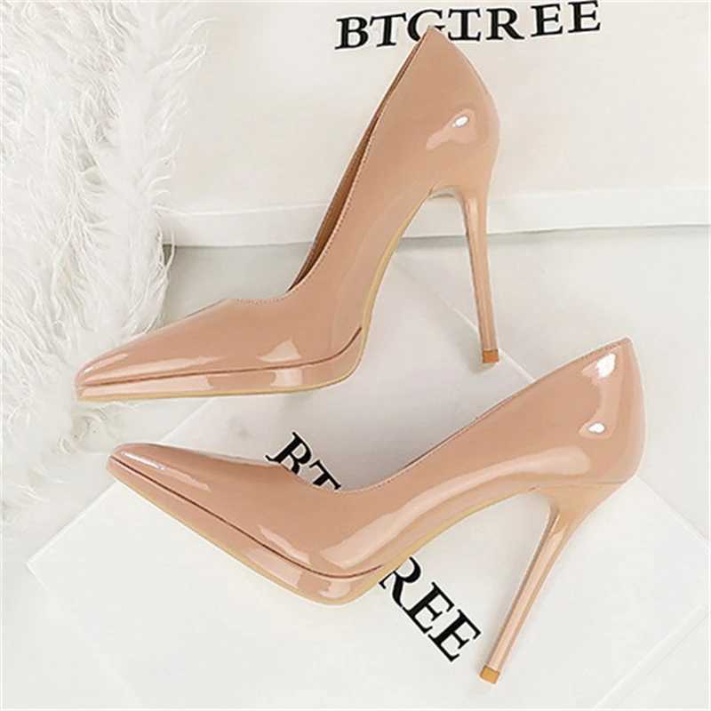 BIGTREE Spring Pointed Toe Platform Pumps Wan Fi Thin H Elegant Banquet Ladies Shoes Womens Shoes Y250319