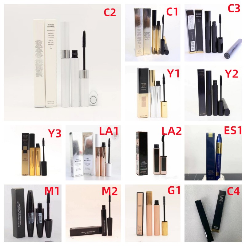 Brand Mascara Eye Beauty Makeup WaterProof Mascara Tool Volume Long Lasting Mascara Black Colors Cruling Thick Mascara