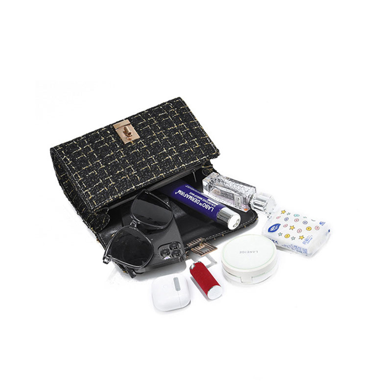 Crossbody Messenger Bags For Women Fashion Quilted Shoulder Bag Purse With Adjustable Chain Strap Ladies Classic Satchel Handbag