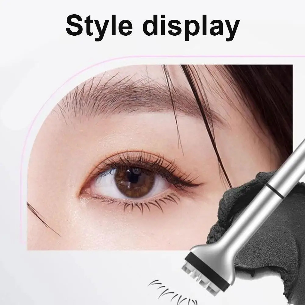1 set of eyelash sealing DIY lower eyelash extension stamp silicone makeup tool suitable for beginners convenient and natural simulation of eye black 