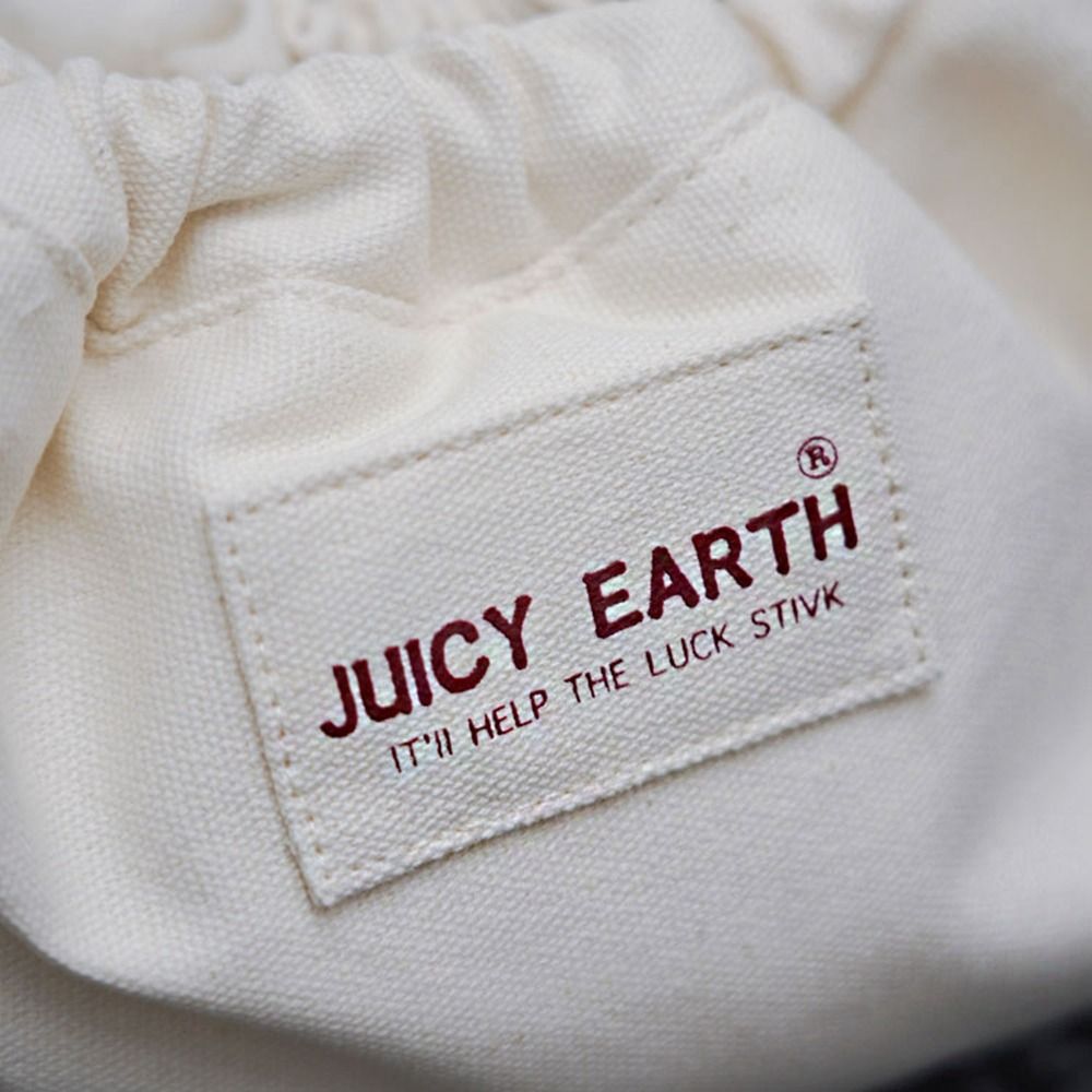 Casual Handbag Drawstring Shoulder Bag Letter Tote Portable Letter Canvas Bag Fashionable Thai Denim Cloth Bag Outdoor