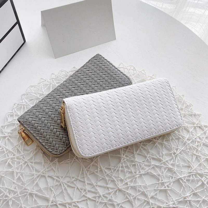 Women Handheld Long Wallet Multifunctional Card Bag Mobile Bag Zero Wallet Female Wallet.