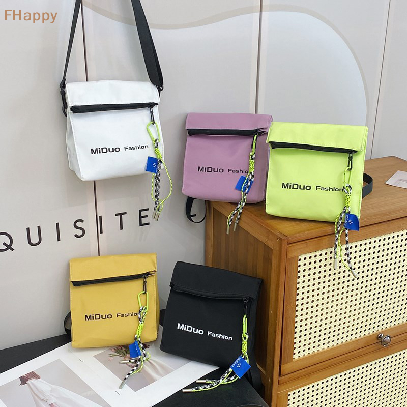 Fashion Messenger Bag For Men Casual Waterproof Large Capacity Multi Storage Shoulder Bag