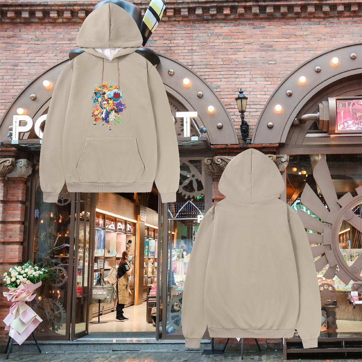 Custom Hoodie for Men Hooded Collar Long Sleeves Brand Hoodie Pullover Customized Print Clothes Hip Hop Street Thick Plush