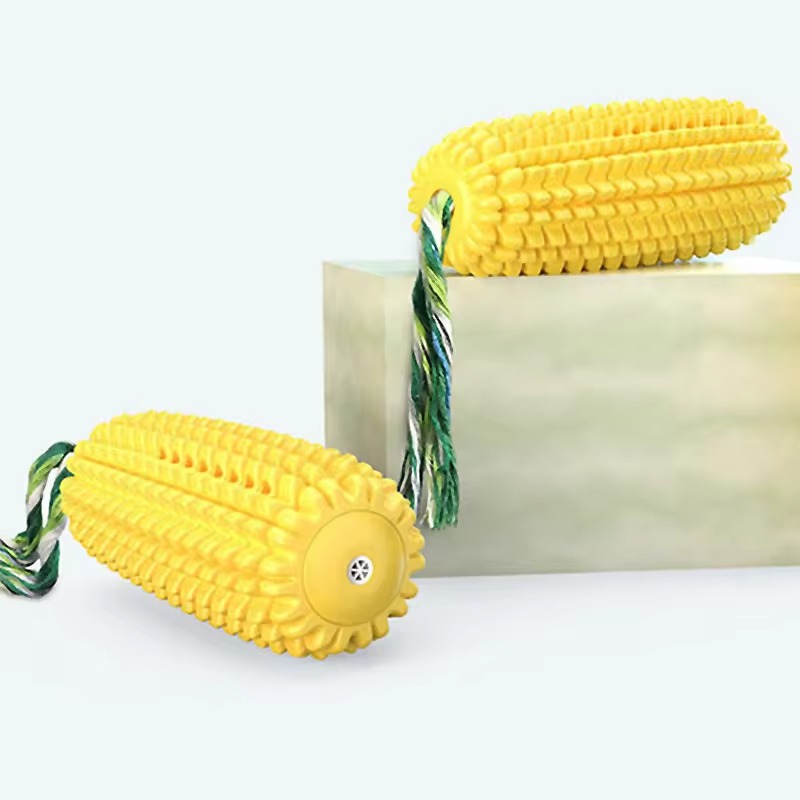 Pet Dog Toys Toothbrush Teeth Cleaning Toys Grinding Rod Puppy Toothbrush Stick Dental Oral Care Dog Chew Corn toy