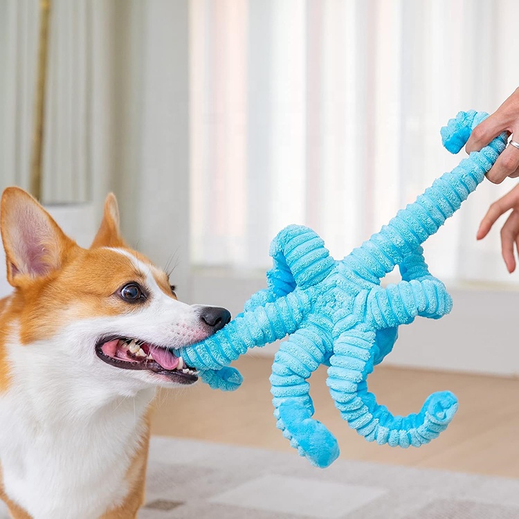 NEW Style Squeaky Dog Toys Pet Supplies Tough Interactive Stuffed Dog Chew Toys for Puppies