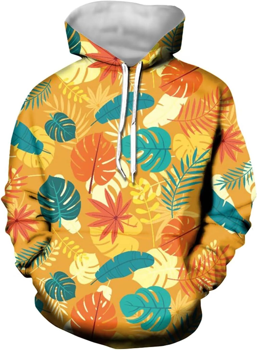 Hoodie for Mens Womens Sunflower Men Novelty Pullover Hoodies Fashion Sweatshirt Hoodie Jacket Sweater with Pockets Graphic Handsome pattern