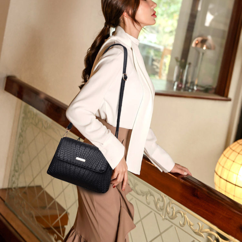 Women Shoulder Bags Small Satchel Simple Design Female Crossbody Bag Soft PU Leather Flap Bag Messenger Bags Sac Femme
