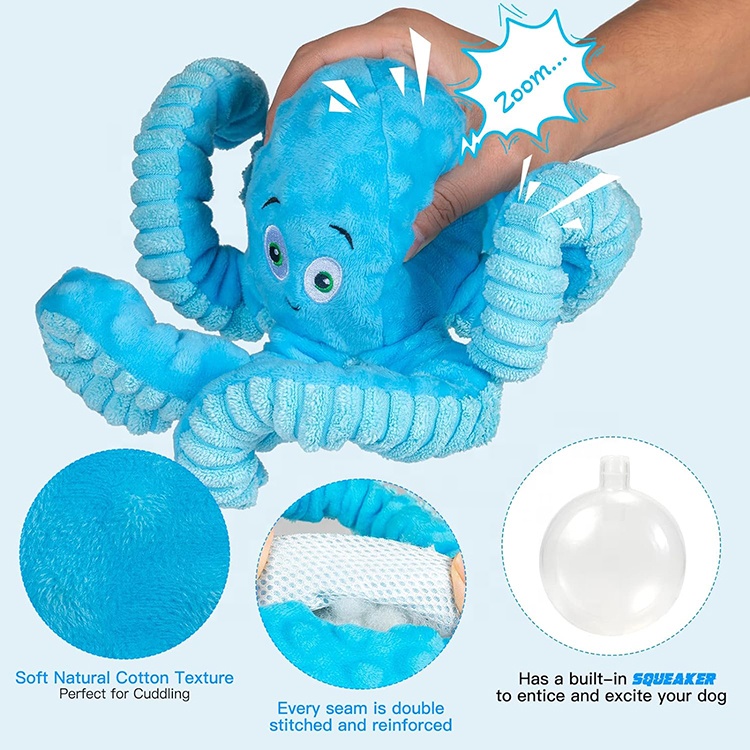 NEW Style Squeaky Dog Toys Pet Supplies Tough Interactive Stuffed Dog Chew Toys for Puppies