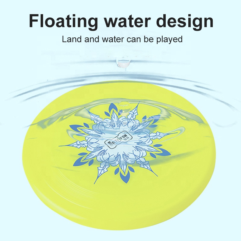 Customized Round Dog Pet Training Toys TPU Flying Disc Dog Fetch Toy Bite Resistant Frisbeed For Training Dogs Disco Volador