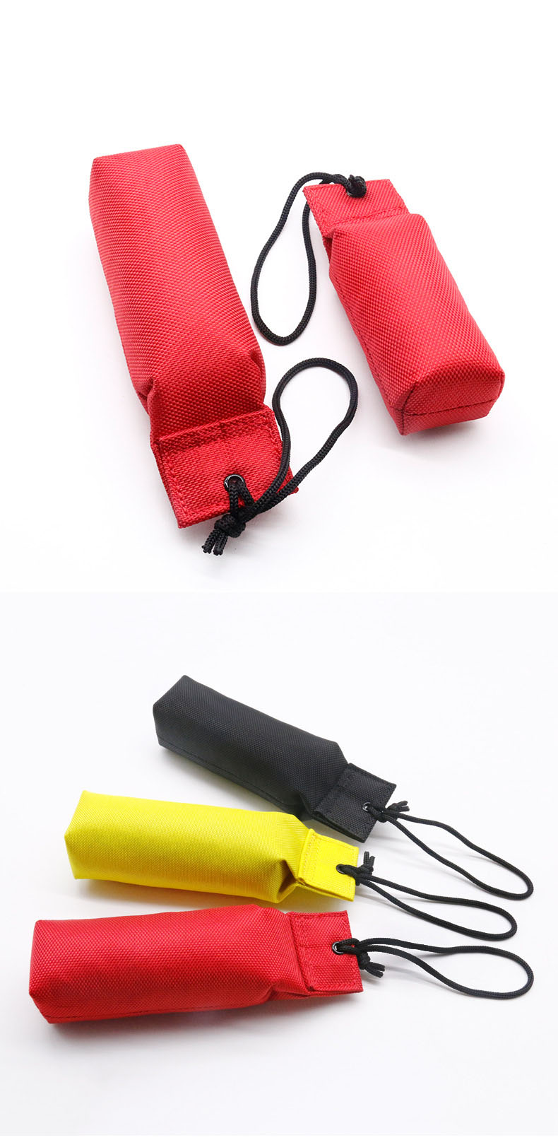High Quality Pet Canvas Chew Toy Hunting Dog Training Tool Weighted Bumper For Easy Throwing Readily Holds Game Scent