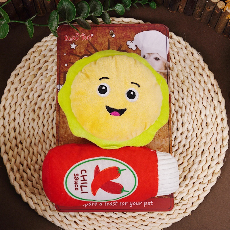 Durable Pet Chew Toys for Dogs Premium Dog Soft Plush Toys for Play and Chew pet plush toy
