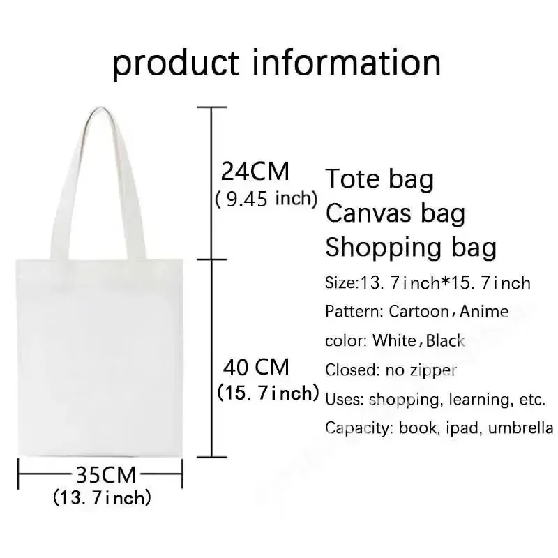 Women's Tote Bag Just A Girl Who Loves Horses Print Canvas Large Capacity Shopping Bags Horse and Flower Commuter Shoulder Bag