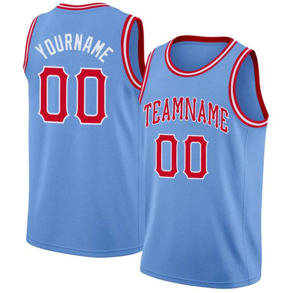 2025 Custom Round Neck Basketball Jersey Full Sublimation Team Name/Number Breathable Training Athletic Shirts for Male/Lady/Kids