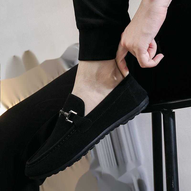 Social Guy Shoes Spring and Autumn New Board Shoes Mens Korean Fashion Student Shoes Lazy Shoes Casual Fashion Shoes