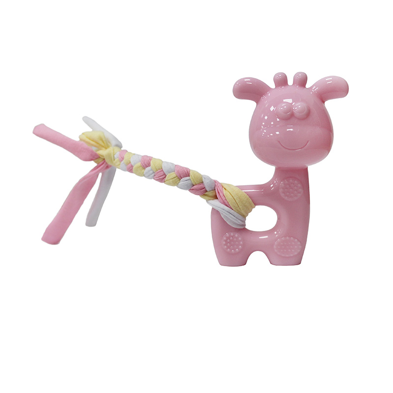 Wholesale pet new toys TPR Braided Fawn Pet Toys Fun Interactive Decompression Companion Chew Dog Toys