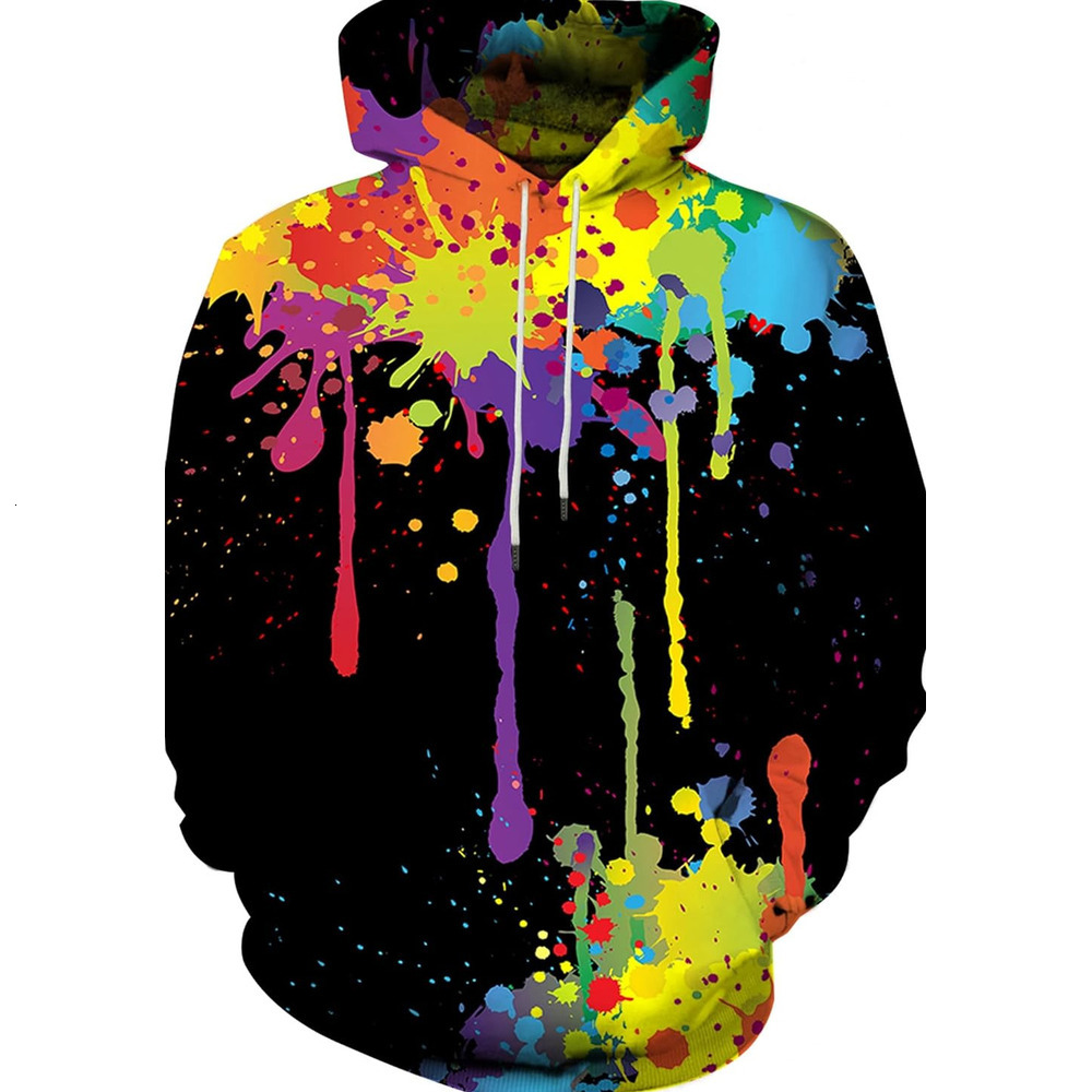 Hoodie for Mens Womens Unisex 3D Novelty Hoodies for Men Women Cool Graphic Pullover Sweatshirts with Pockets Graphic Trendy, colorful and cool