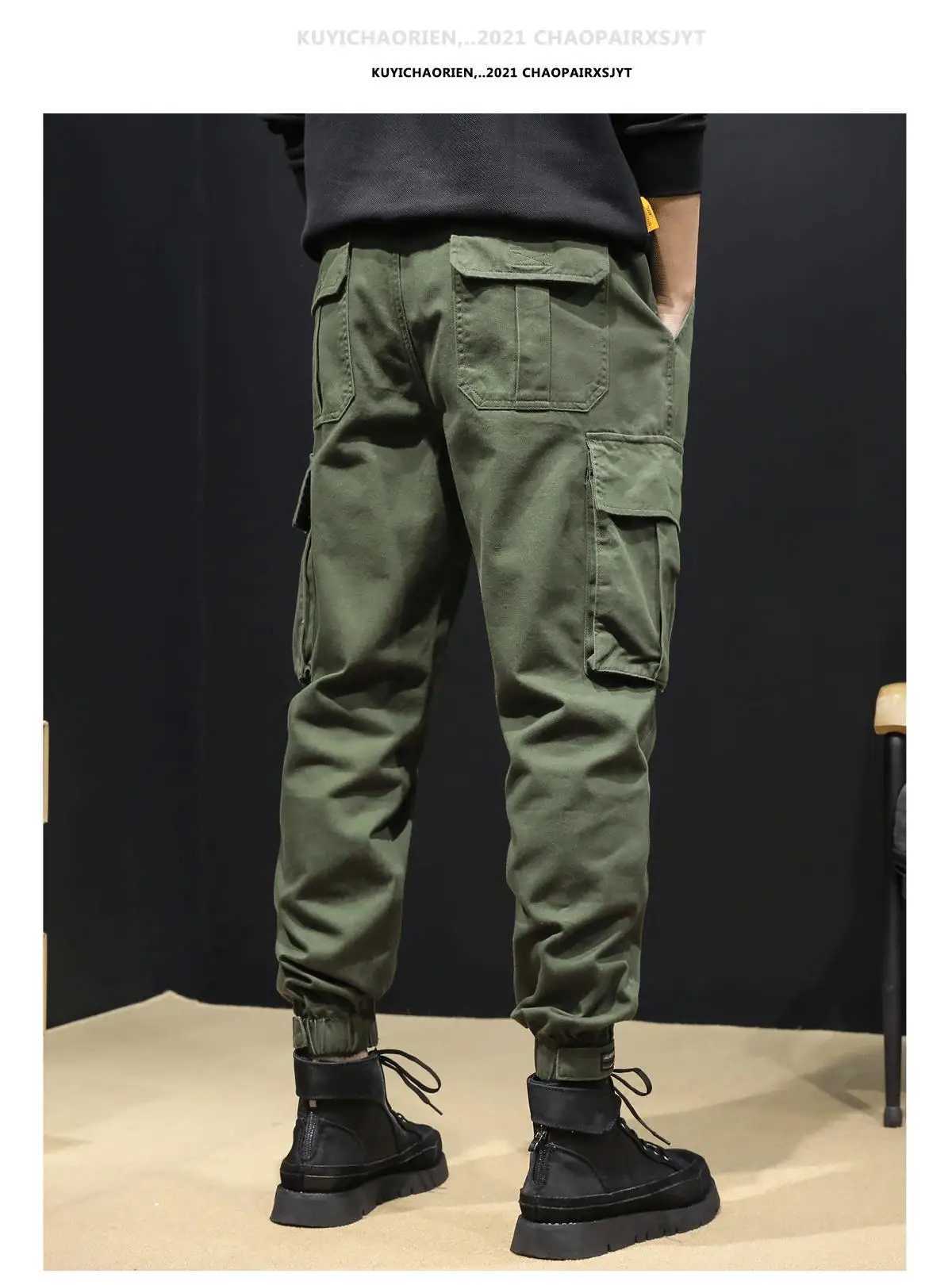 Joggers Big Size Cargo Pants Man Sweatpants Men Male Clothes Sport Mens Summer Pants Mens Cropped Trousers Sweatshirt Running LX241107