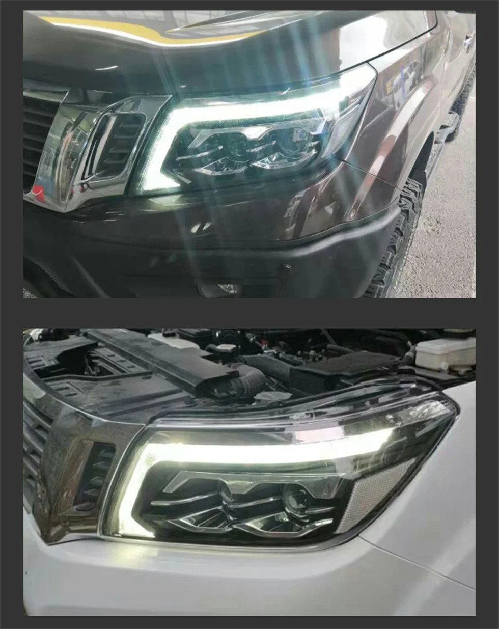 Auto Light Assembly for Nissan Navara NP300 20 15-20 20 LED Car Lamps Daytime Running Lights Dynamic Turn Signals Headlights