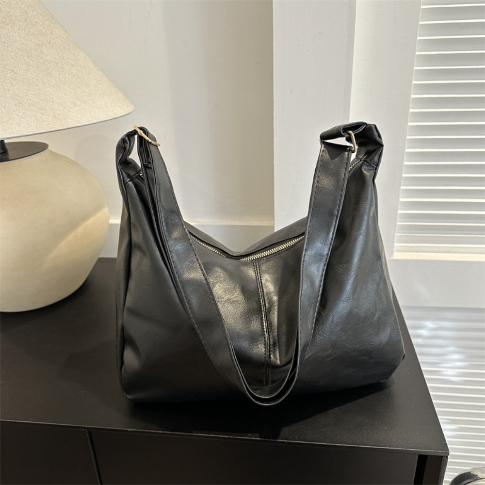 Fashion Large Capacity Bucket Bagpack Multifunctional Commute Crossbody Sling Bag Creative Durable Zipper Handbag Girls