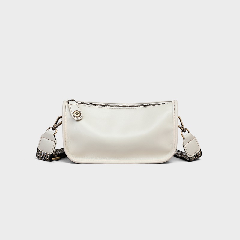 New Genuine Leather Women's Dumplings Summer Armpit High-end Crossbody Commuting Shoulder Bags