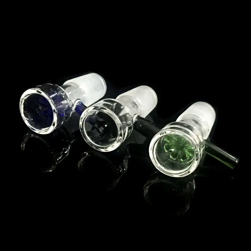 Wholesale Glass Bowls with Blue Green black clear Snowflake Filter Bowl for Glass Bongs 10mm 14mm 18mm Fit Oil Rigs Glass Bongs LL