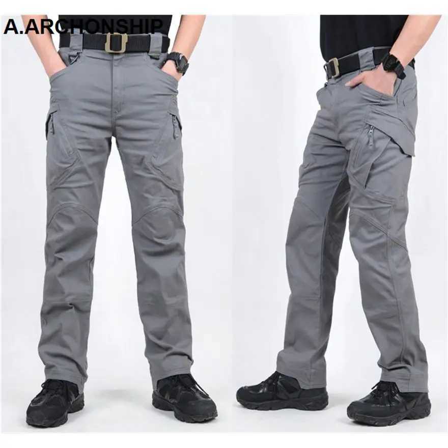 Pro IX9 II Men Military Tactical Pants Combat Trousers SWAT Army Military Pants Mens Cargo Outdoors Pants Casual Cotton Trousers LX241107