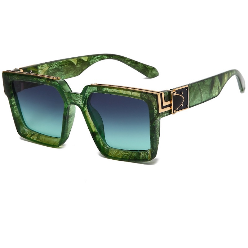 Oversized Sunglasses Square Steampunk Big Punk Men Designer Women Cool Thick Sun Glasses Vintage Fashion y2k Cyberpunk Futuristic Personalized Retro S