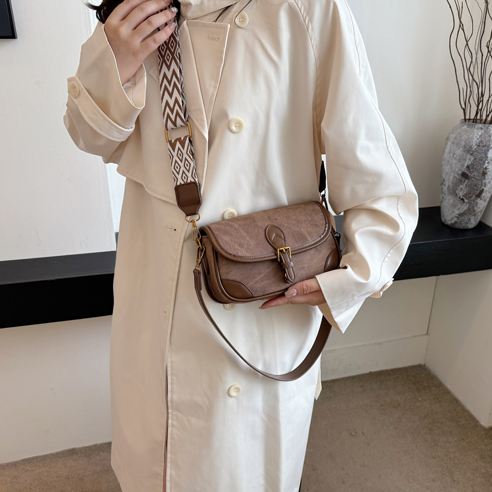 Women PU Shoulder Bag Casual Satchel Bag Large Capacity Stylish Commuting Bag Adjustable Strap Chic Hobo Bag Small Square Bag