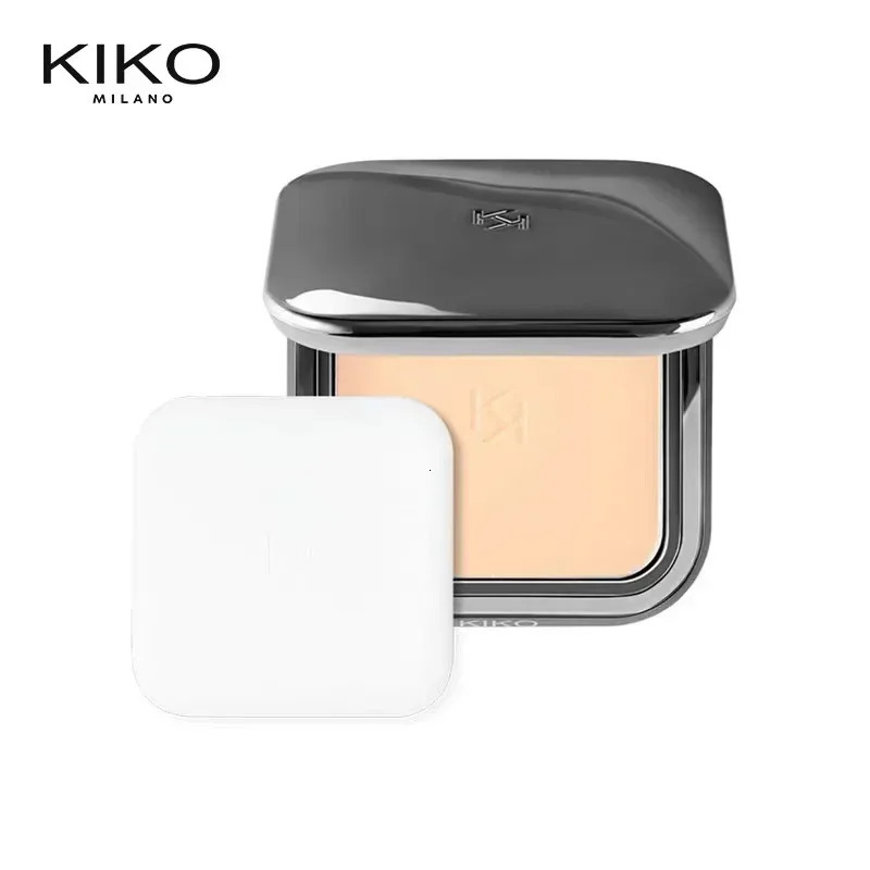 Italian kik Pressed powder used for dry or wet dual oil control durable waterproof concealer makeup 241107
