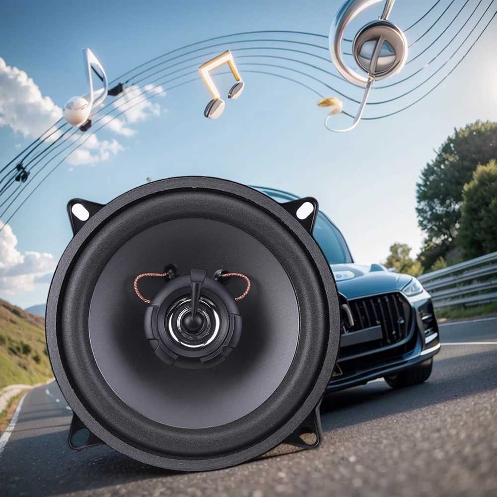 Car Audio 4/5/6 Inch HiFi Coaxial Subwoofer 12V 2 Way Automobile Audio HiFi Music 4 Ohms Full Frequency Car Stereo Speaker 300W/400W/500W H250118