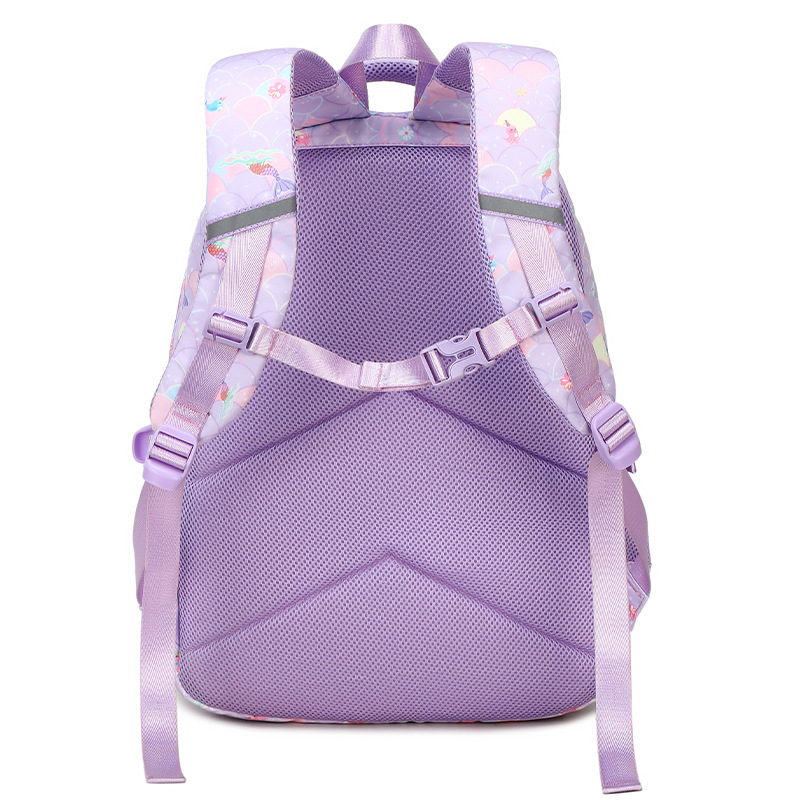 Cute Princess Backpack for Girls Kids Bookbag Elementary Student Backpack Children 3Pcs School Bag with Lunch Bag Pencil Case