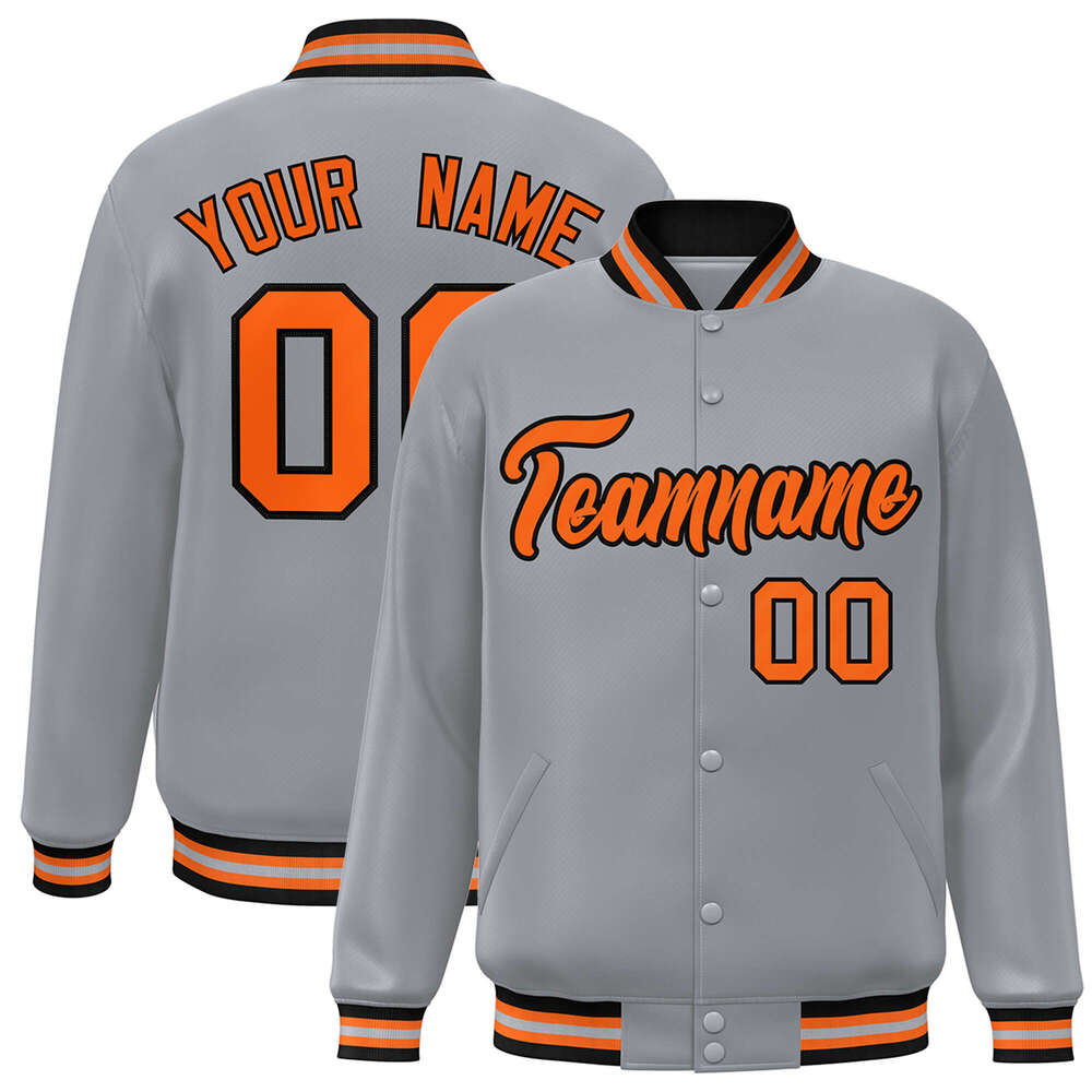 2025 Custom Baseball Classic Style Full-Snap Unisex Coat Personalized ed Name Number Varsity Letterman Jacket