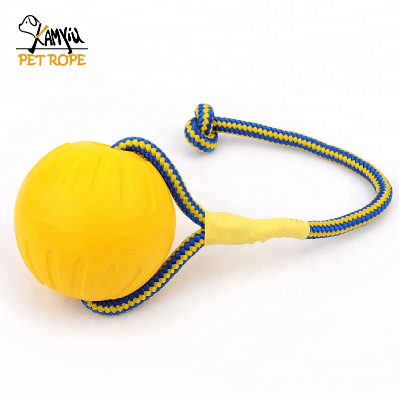 Floating on the surface eva dog toy chew ball