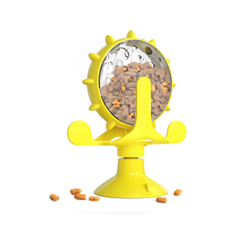 Manufacturer Wholesale Cat Feeder Toys Pet Eco-friendly Money Ferris Wheel Food Dispensing Pet Toy Dog Chew Toys