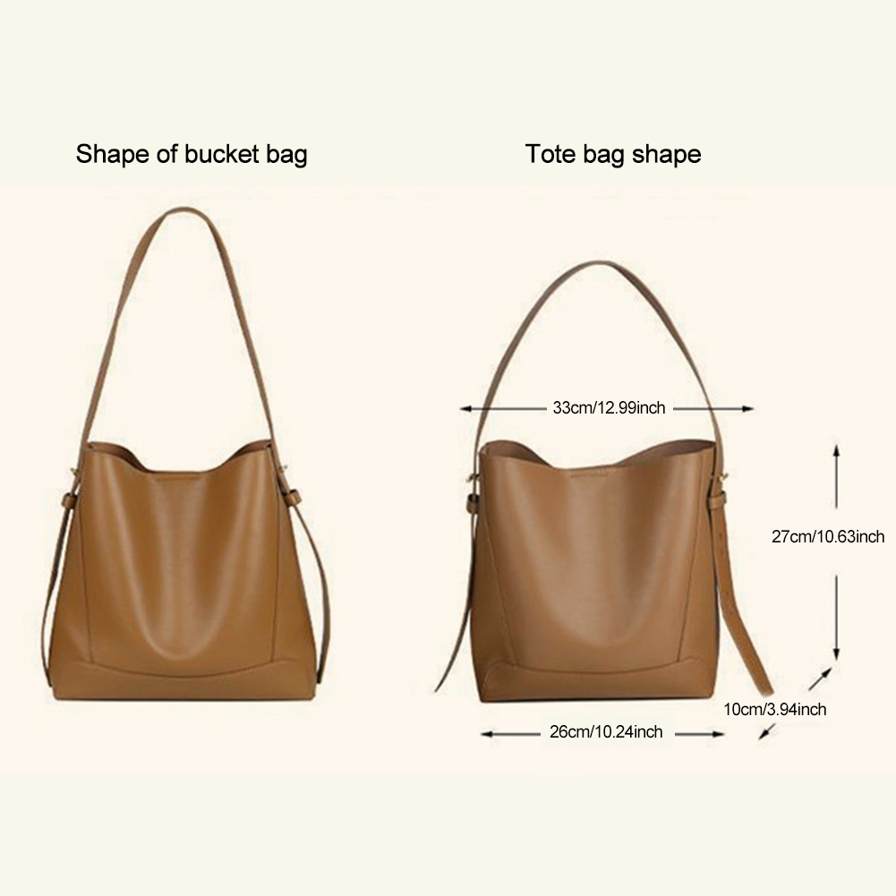 Luxury Handbag for Women Bucket Bag Fashion Shoulder Crossbody Bags Large Capacity PU Leather Tote Bag 2024 Laides Messenger Bag